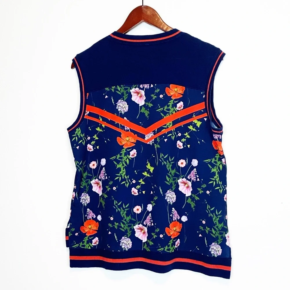 Ted Baker Namib Hedgerow Floral Sleeveless Blouse - Picture 2 of 6